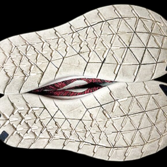 Nike Free RN Flyknit 2017 Red Athletic Running Shoes SZ 8 - Picture 6 of 7